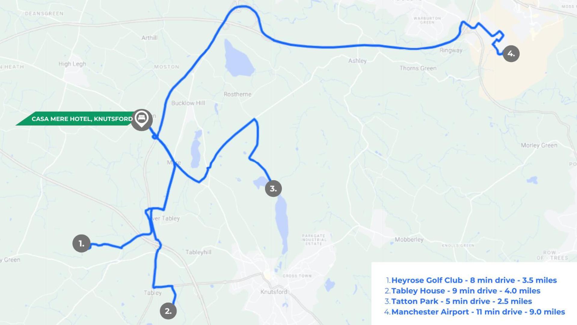 Casa Mere Manchester Airport, Knutsford, Sure Collection By Best Western Ngoại thất bức ảnh
